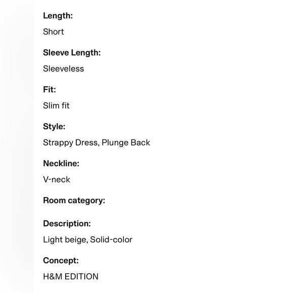 H&M Light Beige Lace Slip Mini Dress - Picture 6 of 9